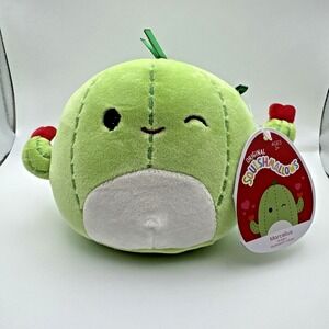 Squishmallows Marcellus Cactus Valentines 4.5" Plush w/Tag NEW NWT Kellytoy‎